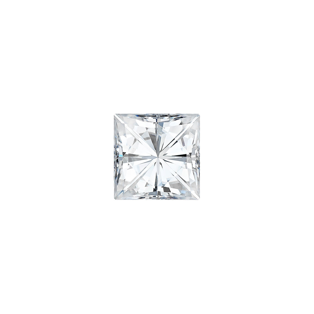 Forever One 0.41CTW DEW Square Colorless Brilliant Cut Moissanite