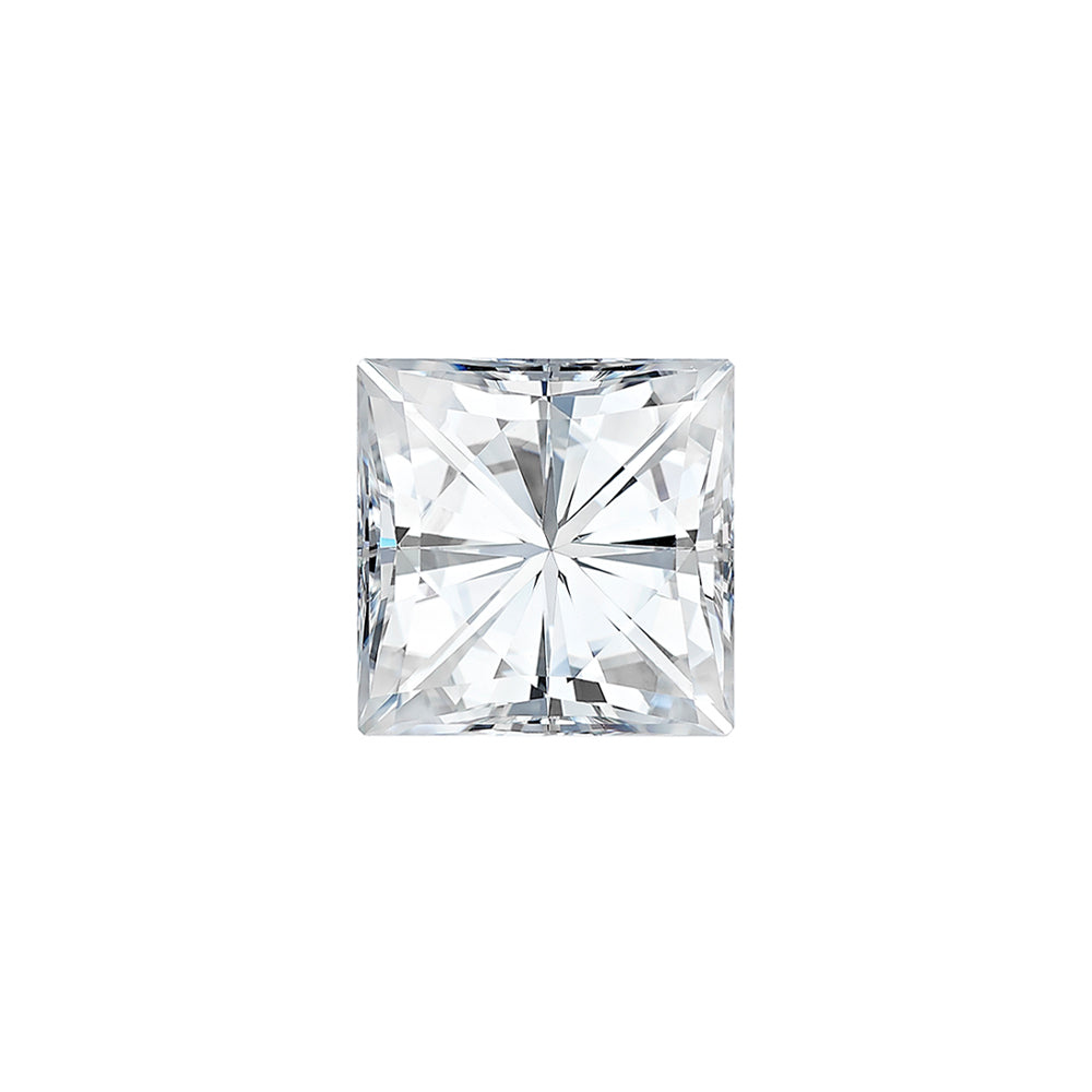 Forever One 1.00CTW DEW Square Colorless Brilliant Cut Moissanite