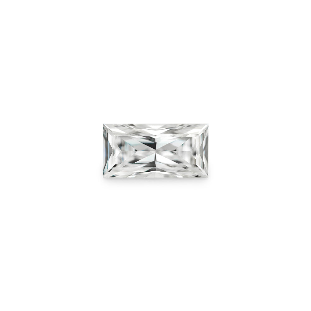 Moissanite 0.23CTW DEW Straight Baguette Near-Colorless Modified Brilliant Cut Moissanite