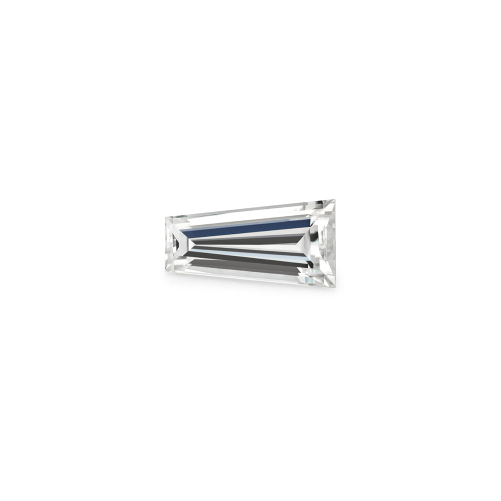 Moissanite 0.17CTW DEW Tapered Baguette Near-Colorless Step Cut Moissanite