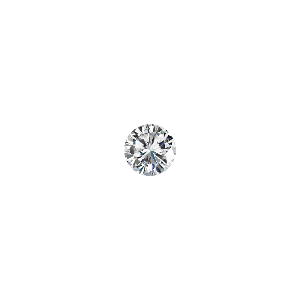 0.03 CTW DEW Round E-F Color Brilliant Cut Lab Grown Diamond