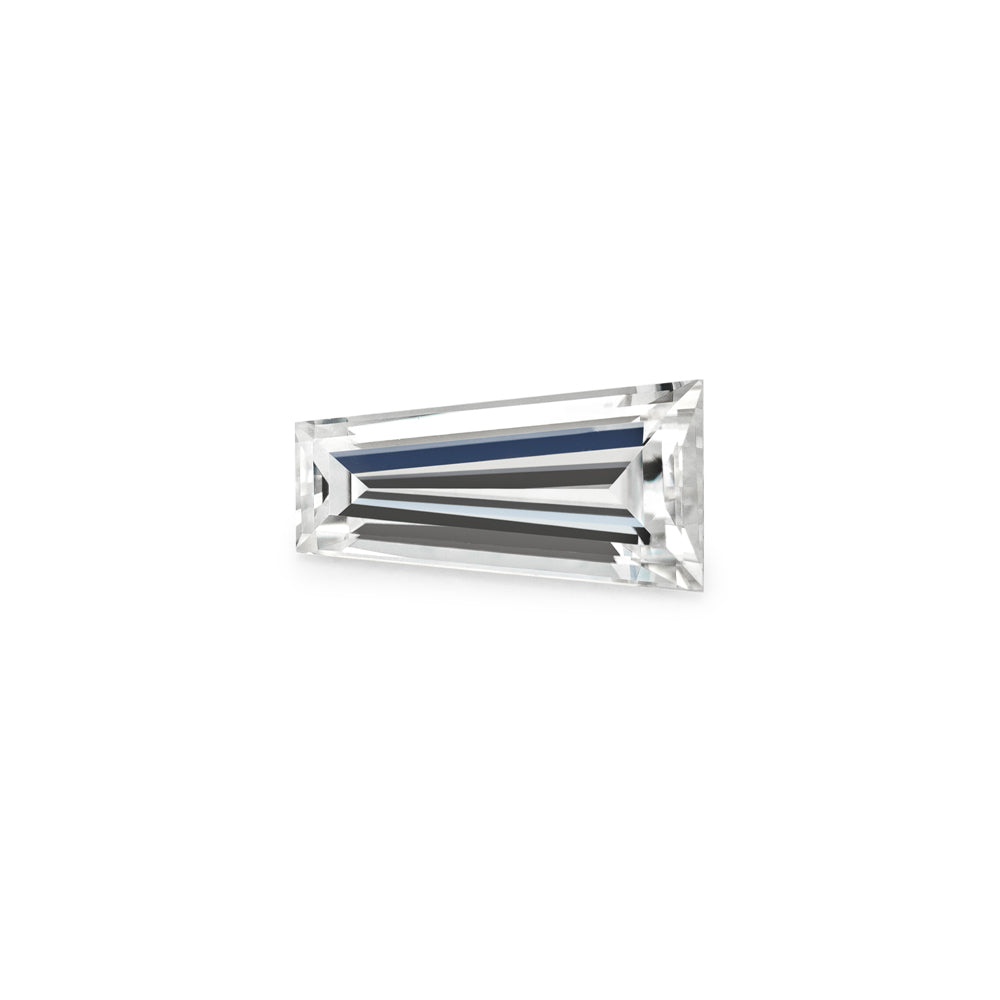 Moissanite 0.29CTW DEW Tapered Baguette Near-Colorless Step Cut Moissanite