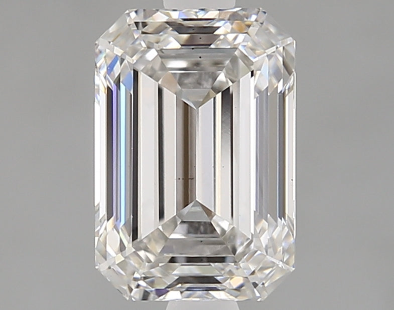 Emerald Cut Diamond 2.03 Carat F Color VS1 Clarity IGI 656478681