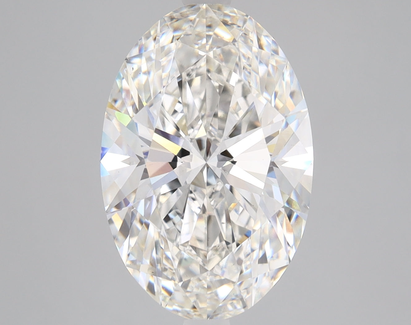 Oval Cut Diamond 5.08 Carat G Color VS2 Clarity IGI 563200682