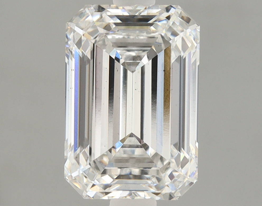 Emerald Cut Diamond 2.08 Carat E Color VS1 Clarity IGI 638468166