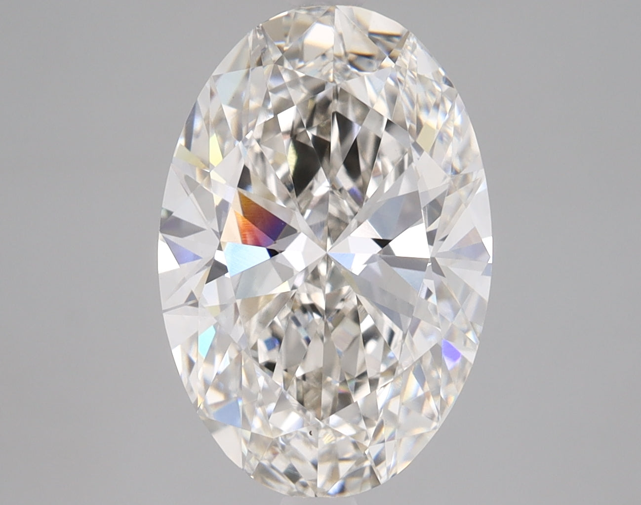Oval Cut Diamond 4.02 Carat H Color VS1 Clarity IGI 605356612