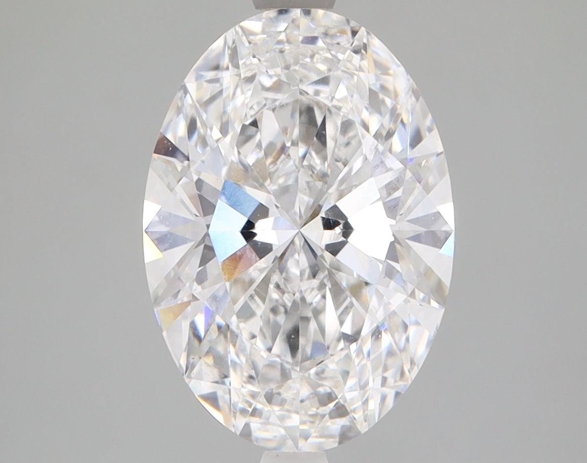 Oval Cut Diamond 3.18 Carat D Color VVS2 Clarity IGI 735564104