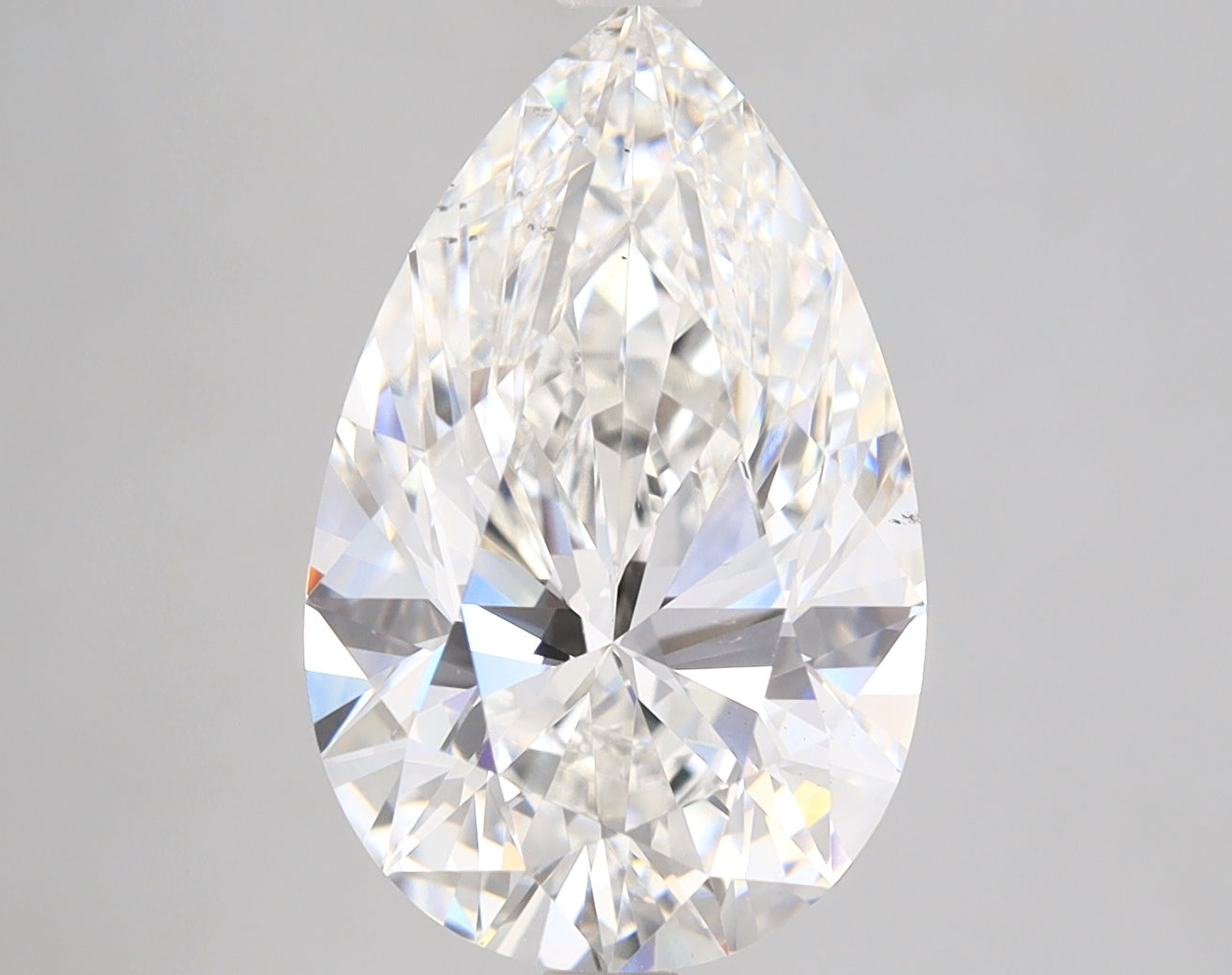 Pear Cut Diamond 4.5 Carat F Color VS1 Clarity IGI 560218307