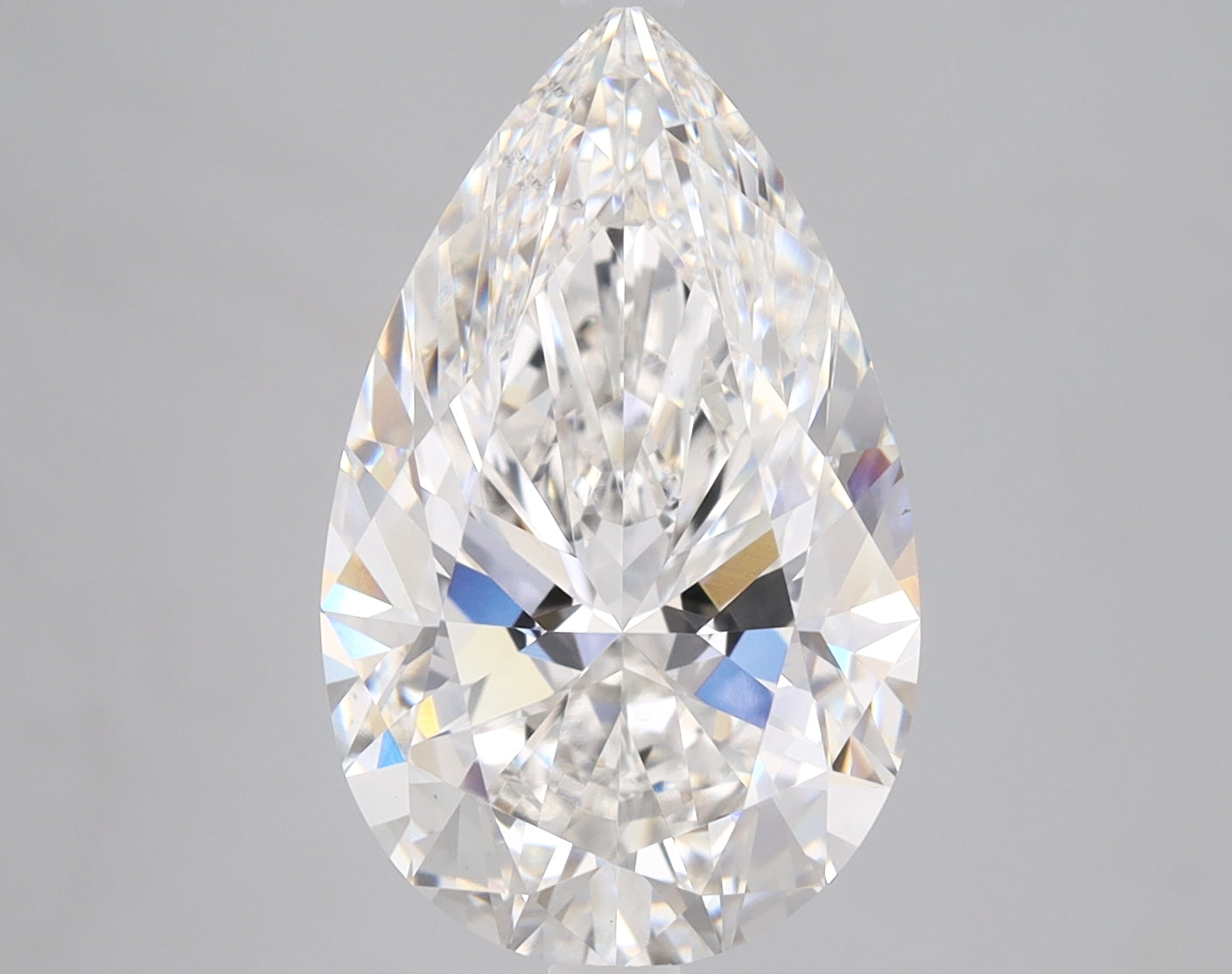 Pear Cut Diamond 5.06 Carat F Color VS1 Clarity IGI 569307240