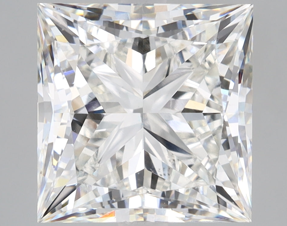 Princess Cut Diamond 5.12 Carat G Color VVS2 Clarity IGI 594339841