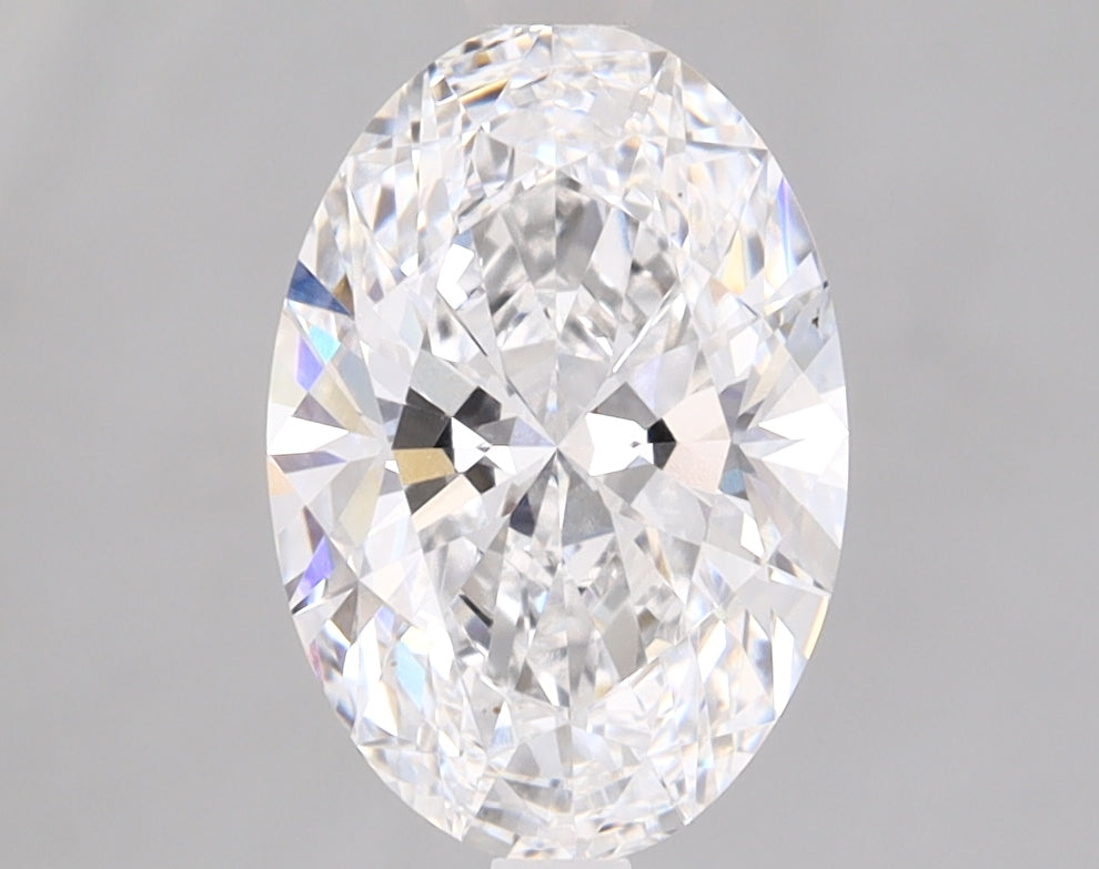 Oval Cut Diamond 2.08 Carat D Color VVS1 Clarity IGI 735572802
