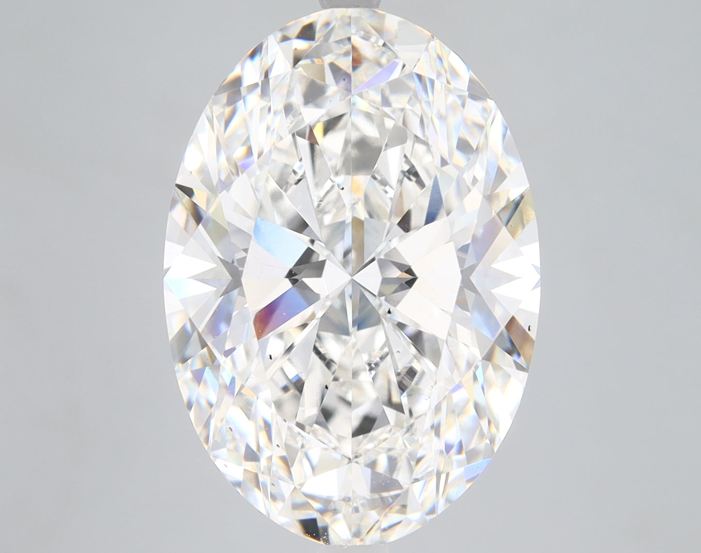 Oval Cut Diamond 7.38 Carat G Color VS2 Clarity IGI 572337350