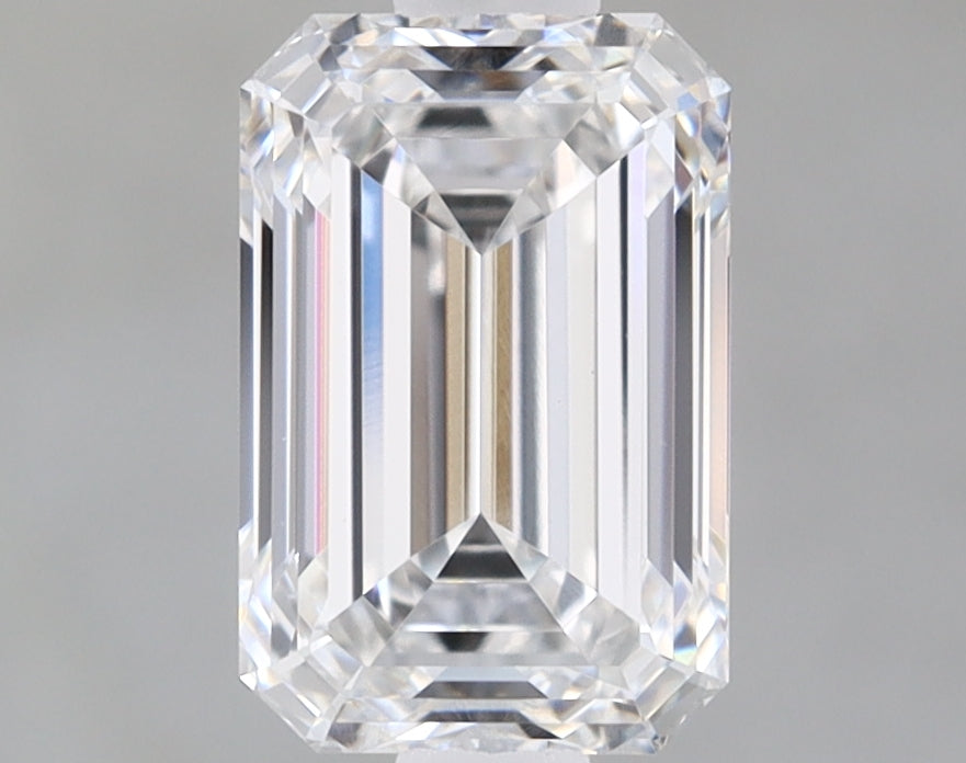 Emerald Cut Diamond 1.11 Carat E Color VVS2 Clarity IGI 582376798