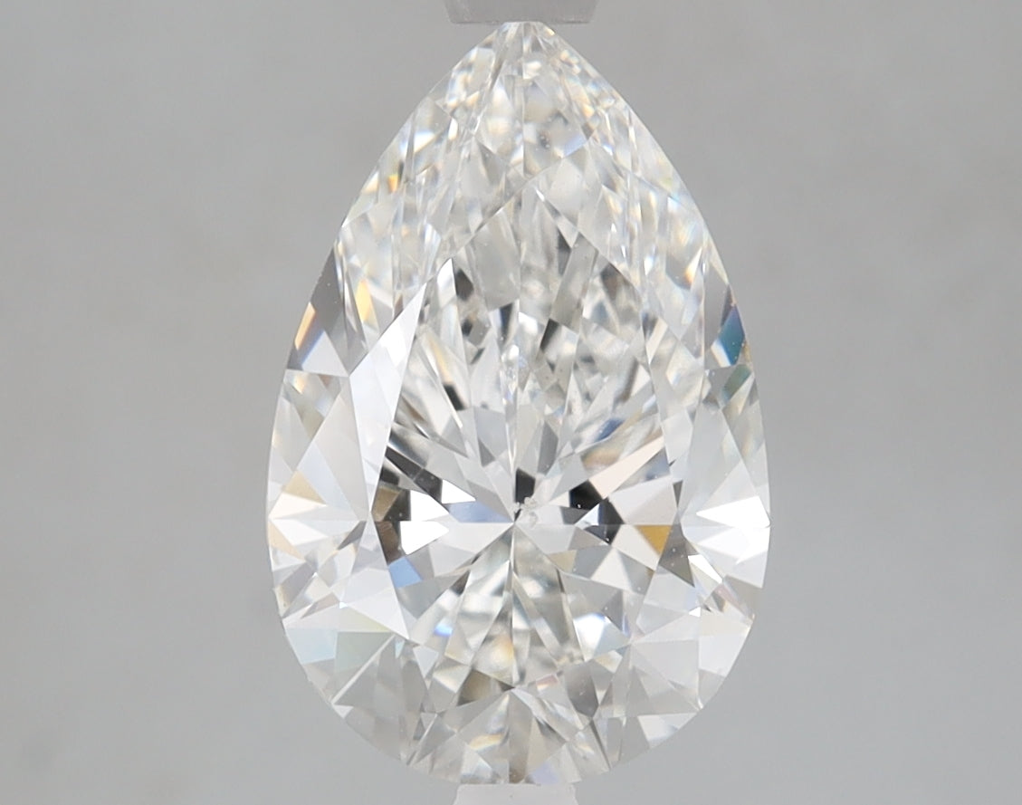 Pear Cut Diamond 2.58 Carat F Color VVS2 Clarity IGI 728528437