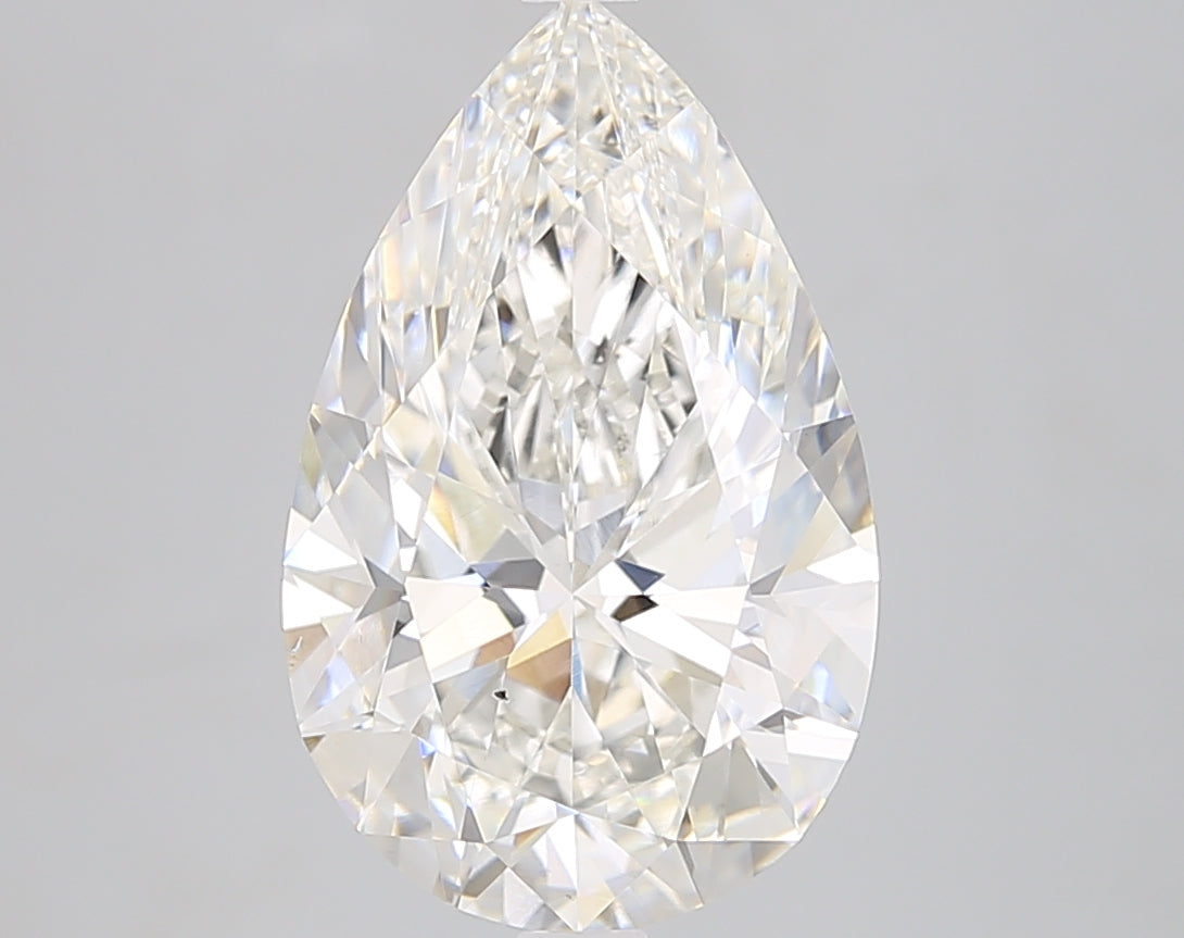 Pear Cut Diamond 4.77 Carat G Color VS2 Clarity IGI 576320890
