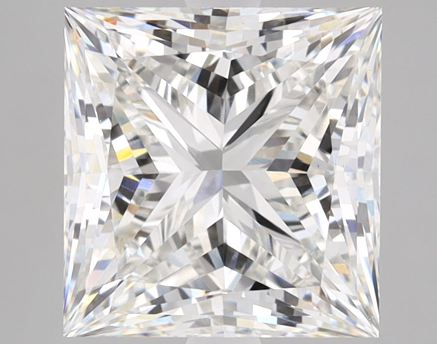 Princess Cut Diamond 4.2 Carat H Color VS1 Clarity IGI 595372052