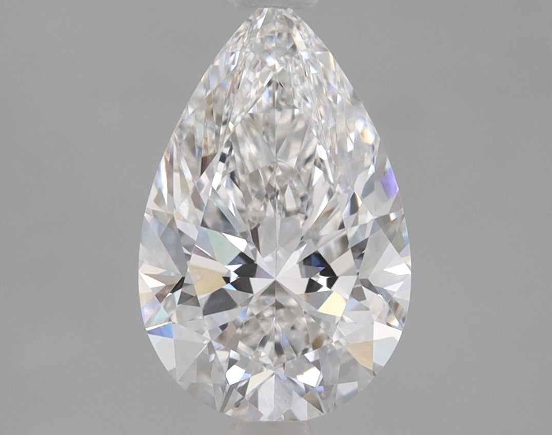 Pear Cut Diamond 1.59 Carat E Color VVS2 Clarity IGI 683578391