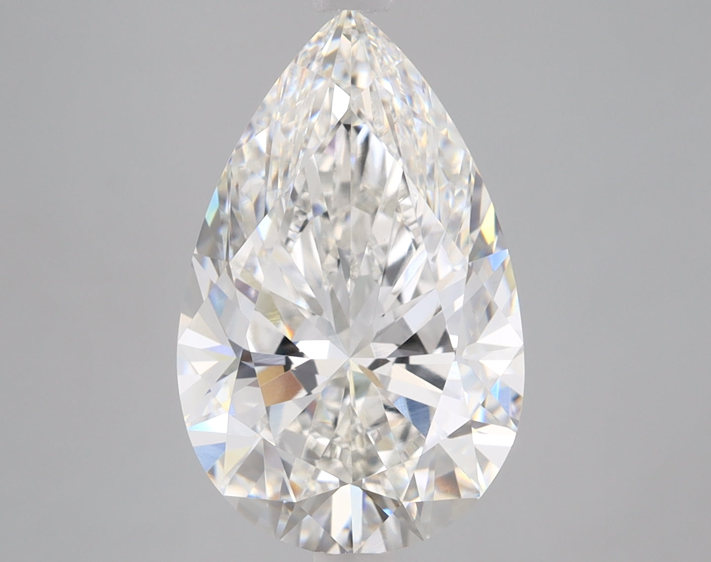 Pear Cut Diamond 5.21 Carat G Color VS1 Clarity IGI 602322232