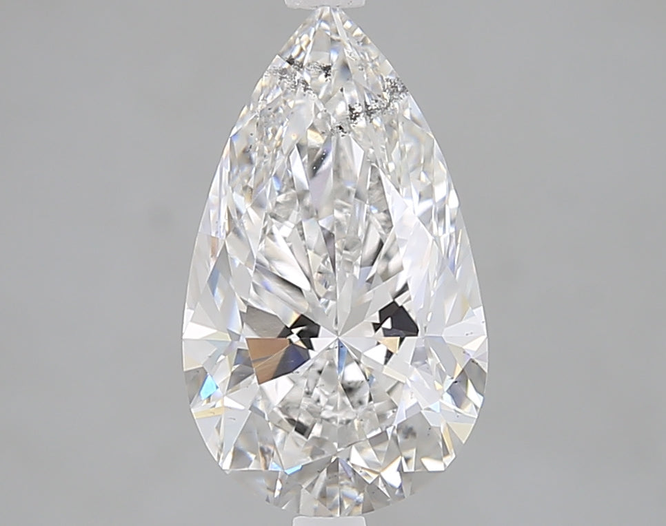 Pear Cut Diamond 3.01 Carat F Color SI1 Clarity IGI 587310808