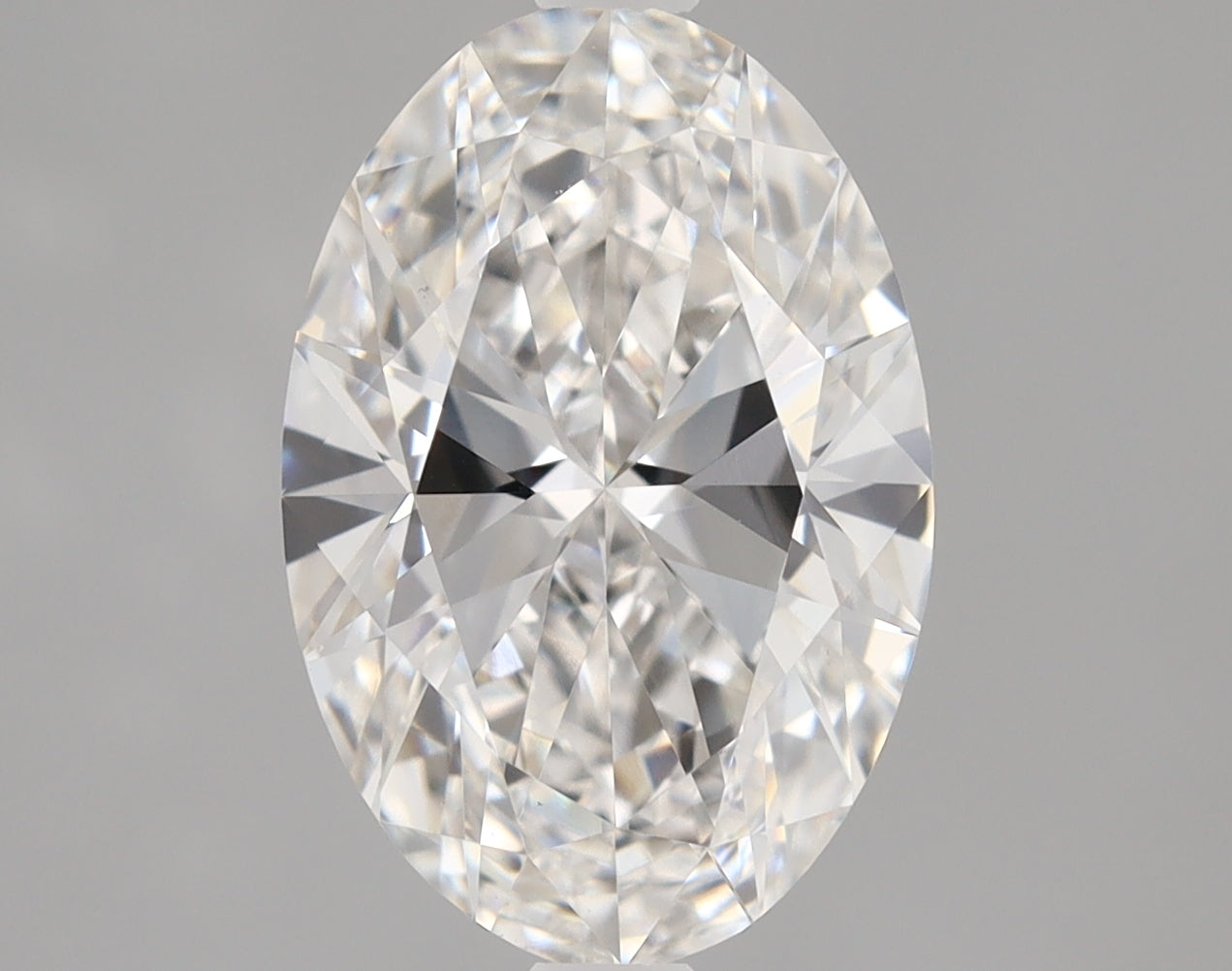 Oval Cut Diamond 1.83 Carat F Color VS1 Clarity IGI 603333101