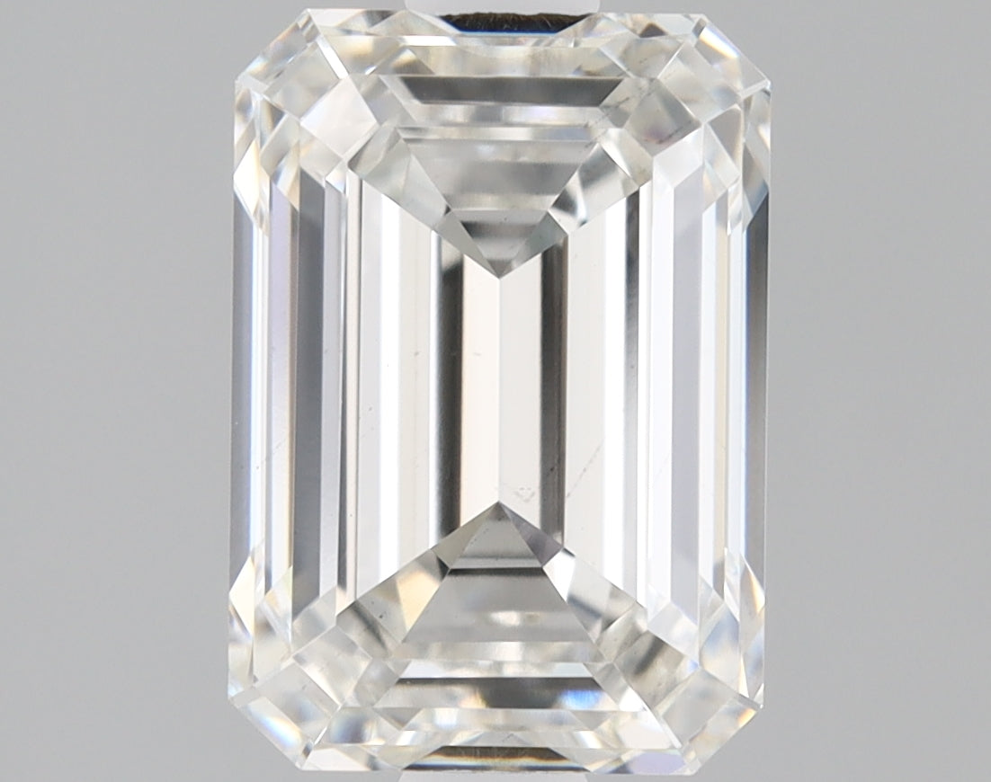 Emerald Cut Diamond 1.81 Carat F Color VS1 Clarity IGI 589306014
