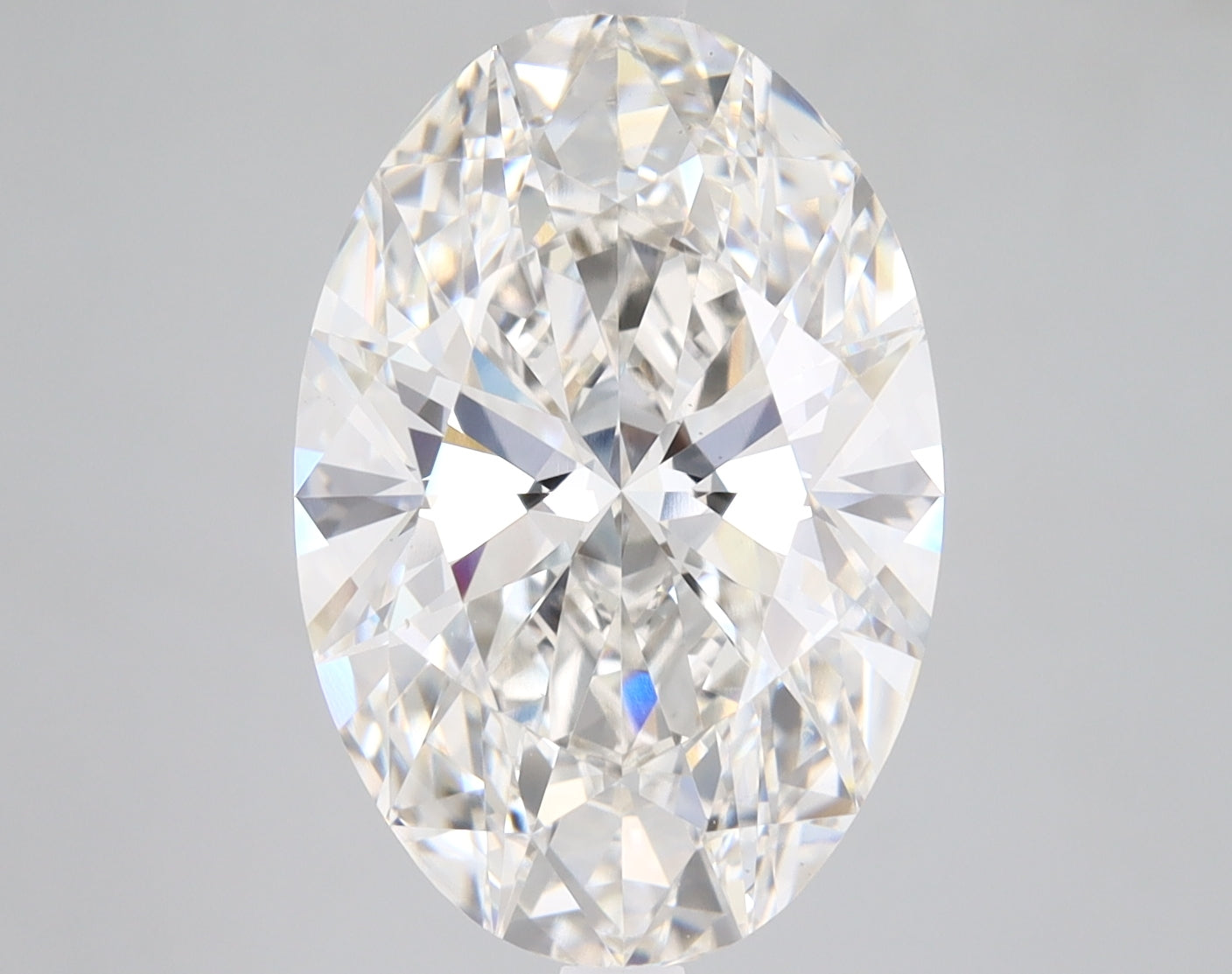 Oval Cut Diamond 5.37 Carat G Color VS1 Clarity IGI 583331838