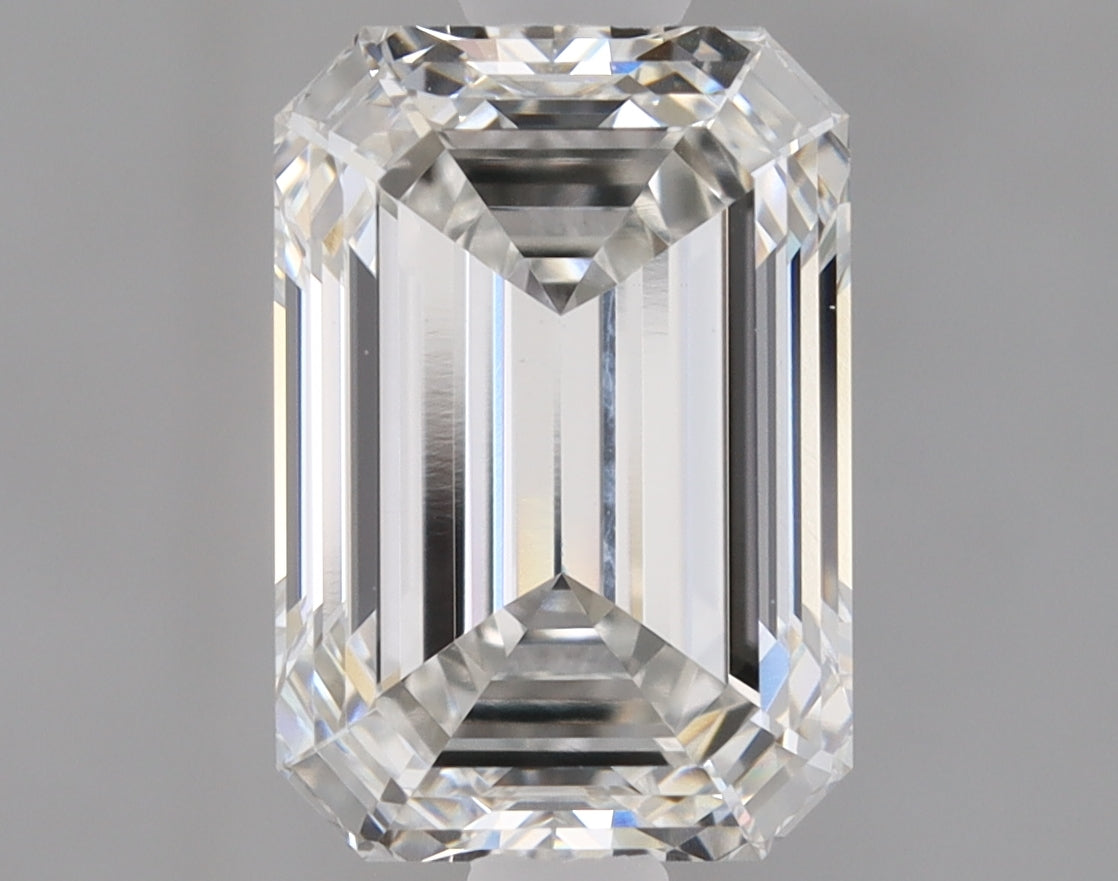 Emerald Cut Diamond 1.8 Carat F Color VVS2 Clarity IGI 644447579