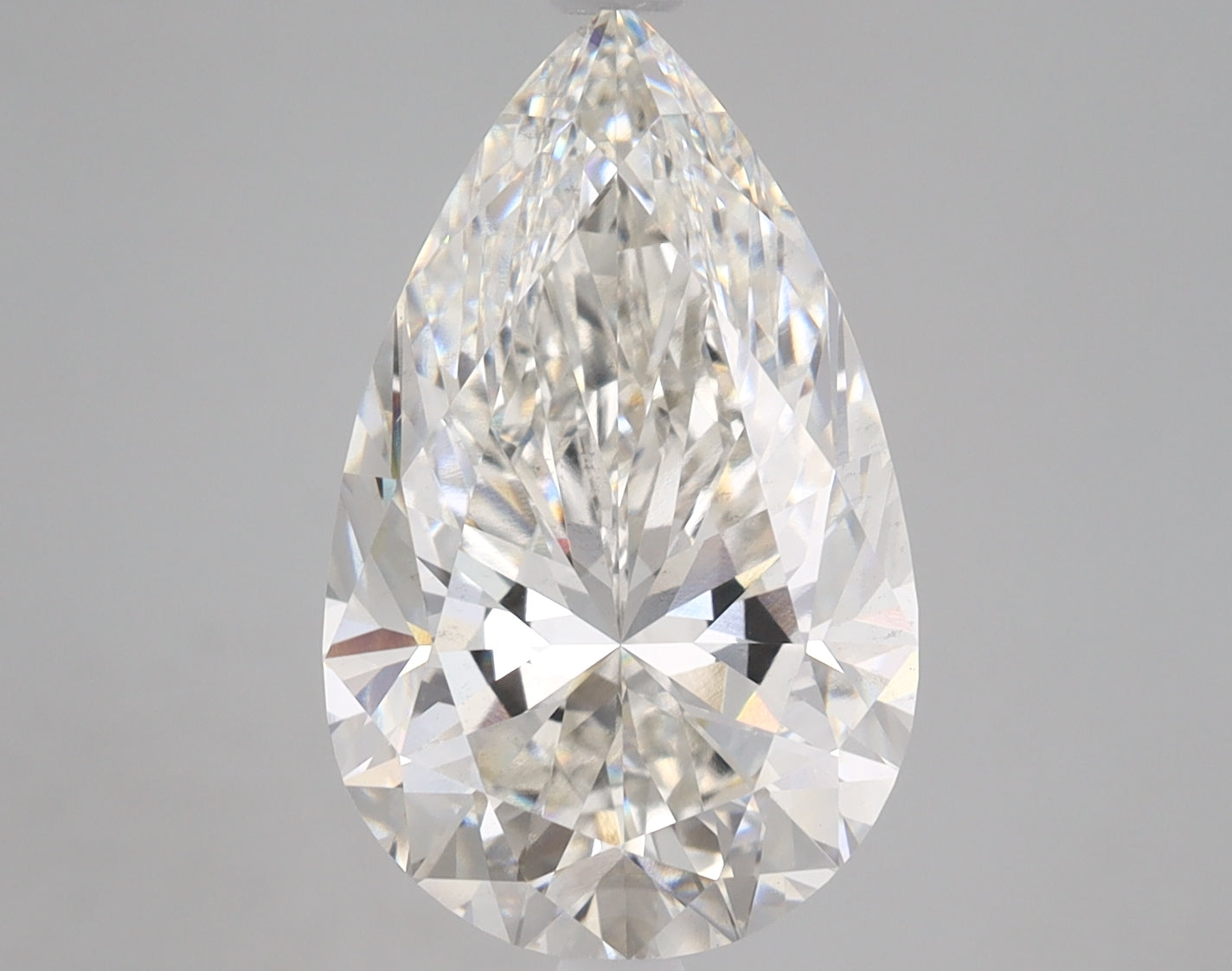 Pear Cut Diamond 5.21 Carat G Color VS2 Clarity IGI 607389500