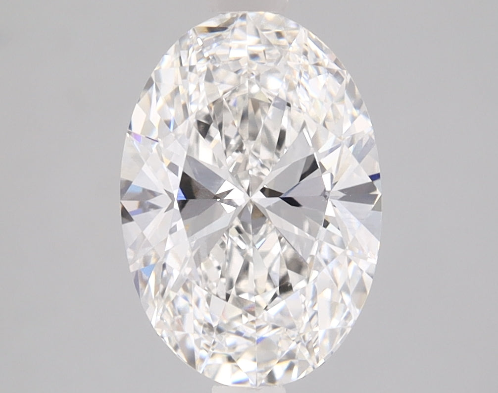 Oval Cut Diamond 2.08 Carat F Color VVS2 Clarity IGI 735572826