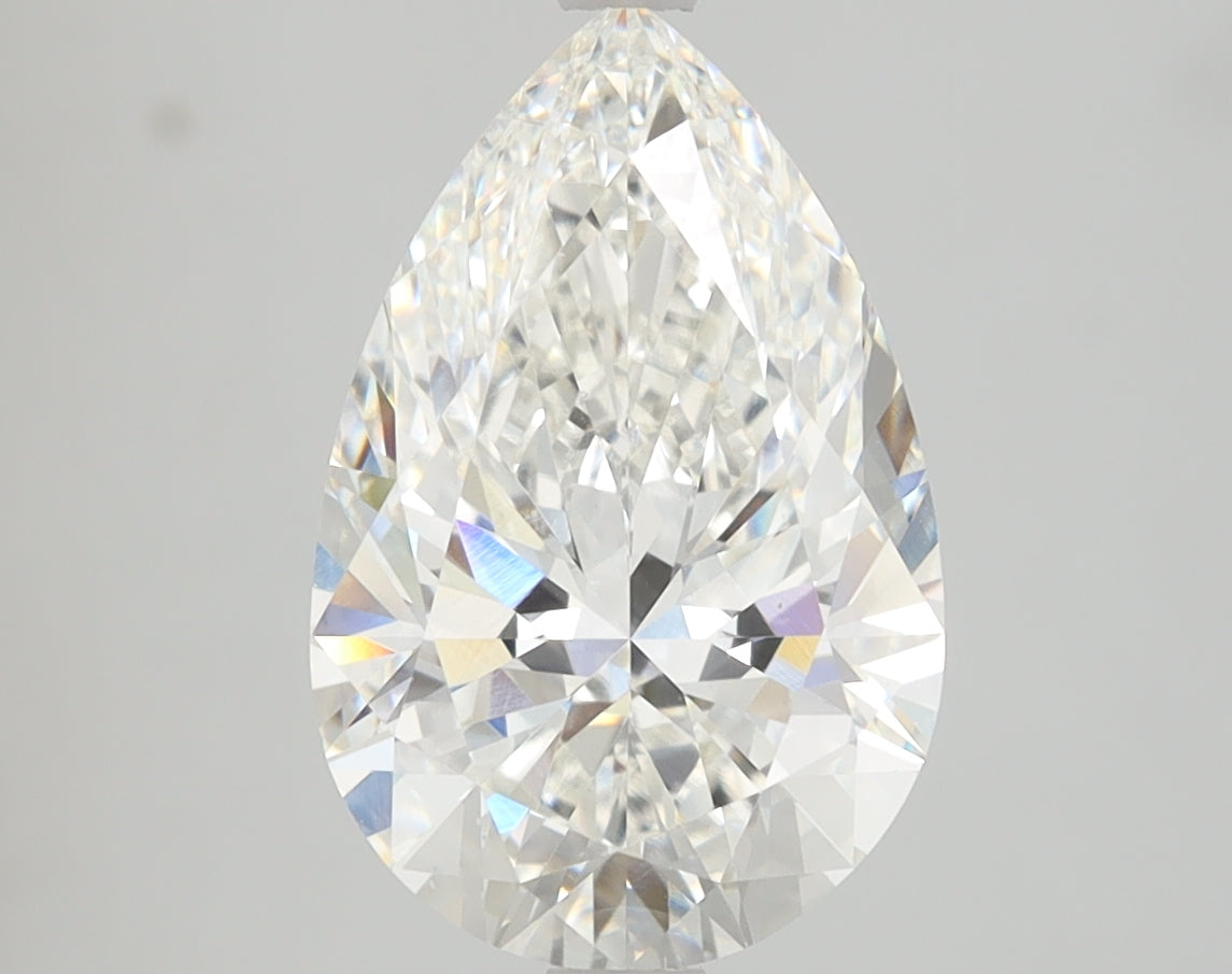 Pear Cut Diamond 3.0 Carat F Color VS1 Clarity IGI 724539567