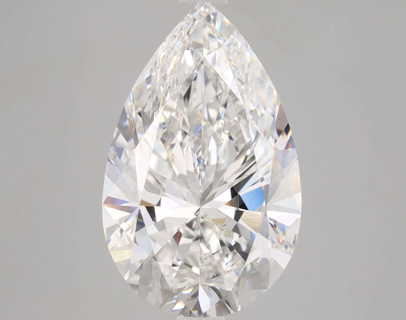 Pear Cut Diamond 5.0 Carat F Color VS2 Clarity IGI 600371915