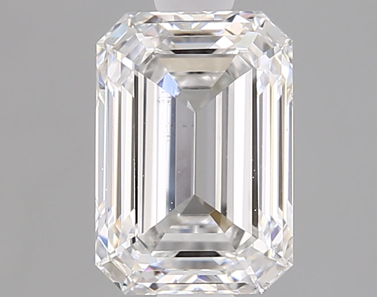 Emerald Cut Diamond 1.52 Carat E Color VS2 Clarity IGI 644447522