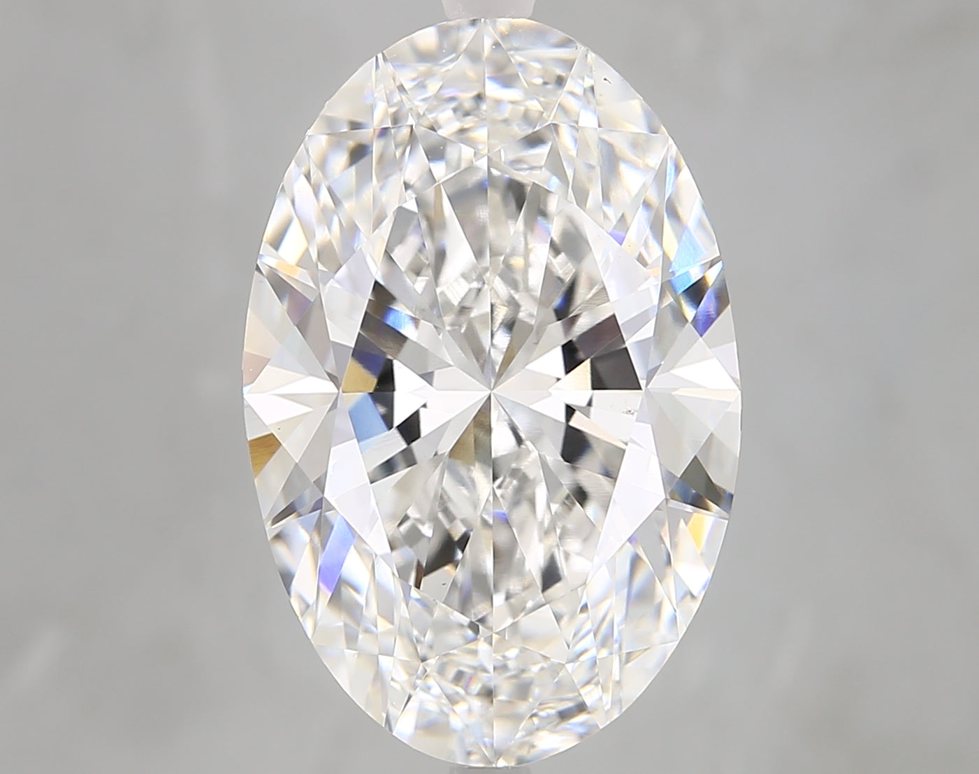 Oval Cut Diamond 10.08 Carat F Color VS1 Clarity IGI 652414016