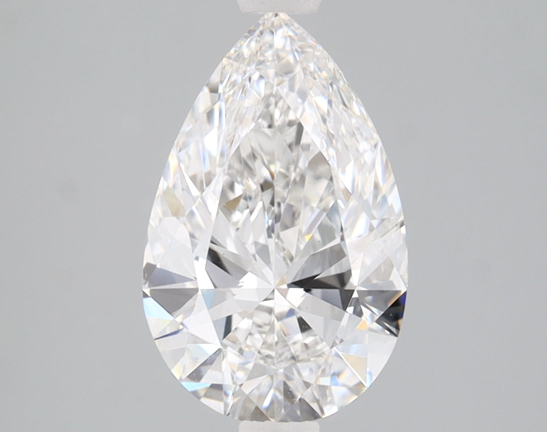 Pear Cut Diamond 2.01 Carat E Color VS1 Clarity IGI 728528440