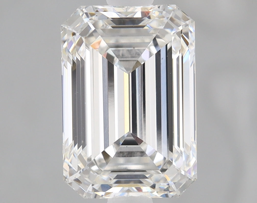 Emerald Cut Diamond 2.08 Carat F Color VS1 Clarity IGI 656478682