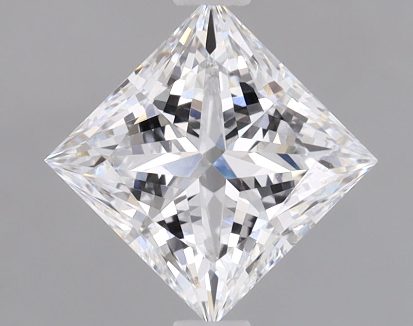 Princess Cut Diamond 1.3 Carat D Color VVS2 Clarity IGI 645498856