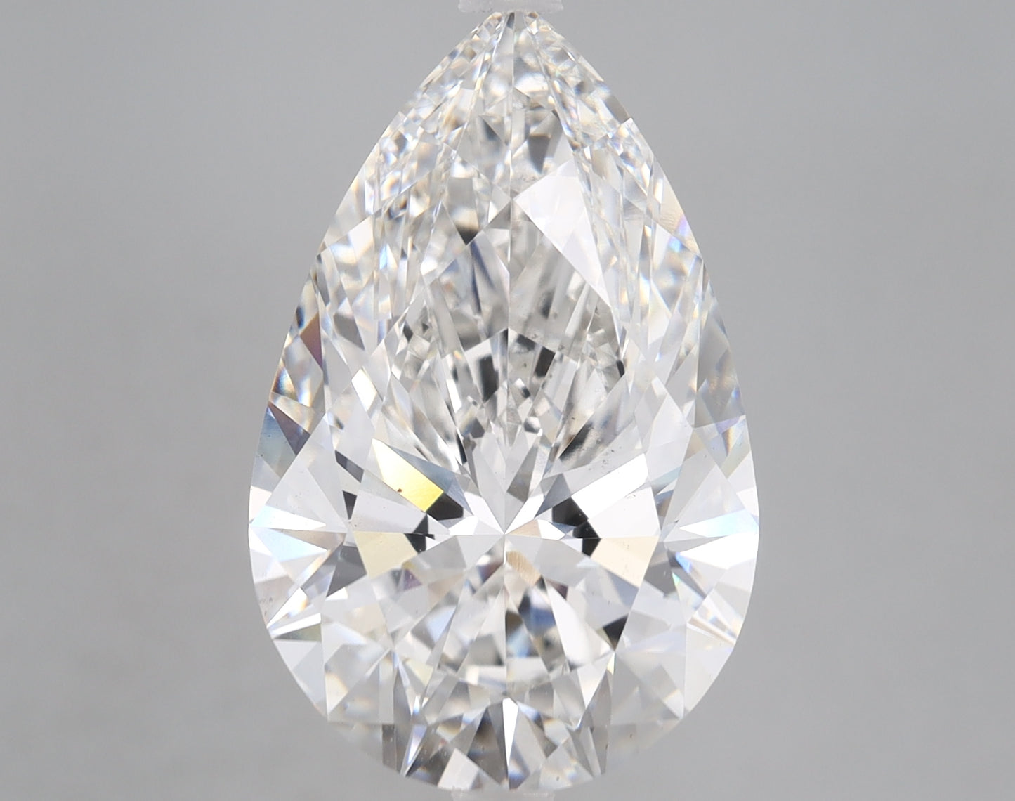 Pear Cut Diamond 8.09 Carat F Color VS1 Clarity IGI 603340610