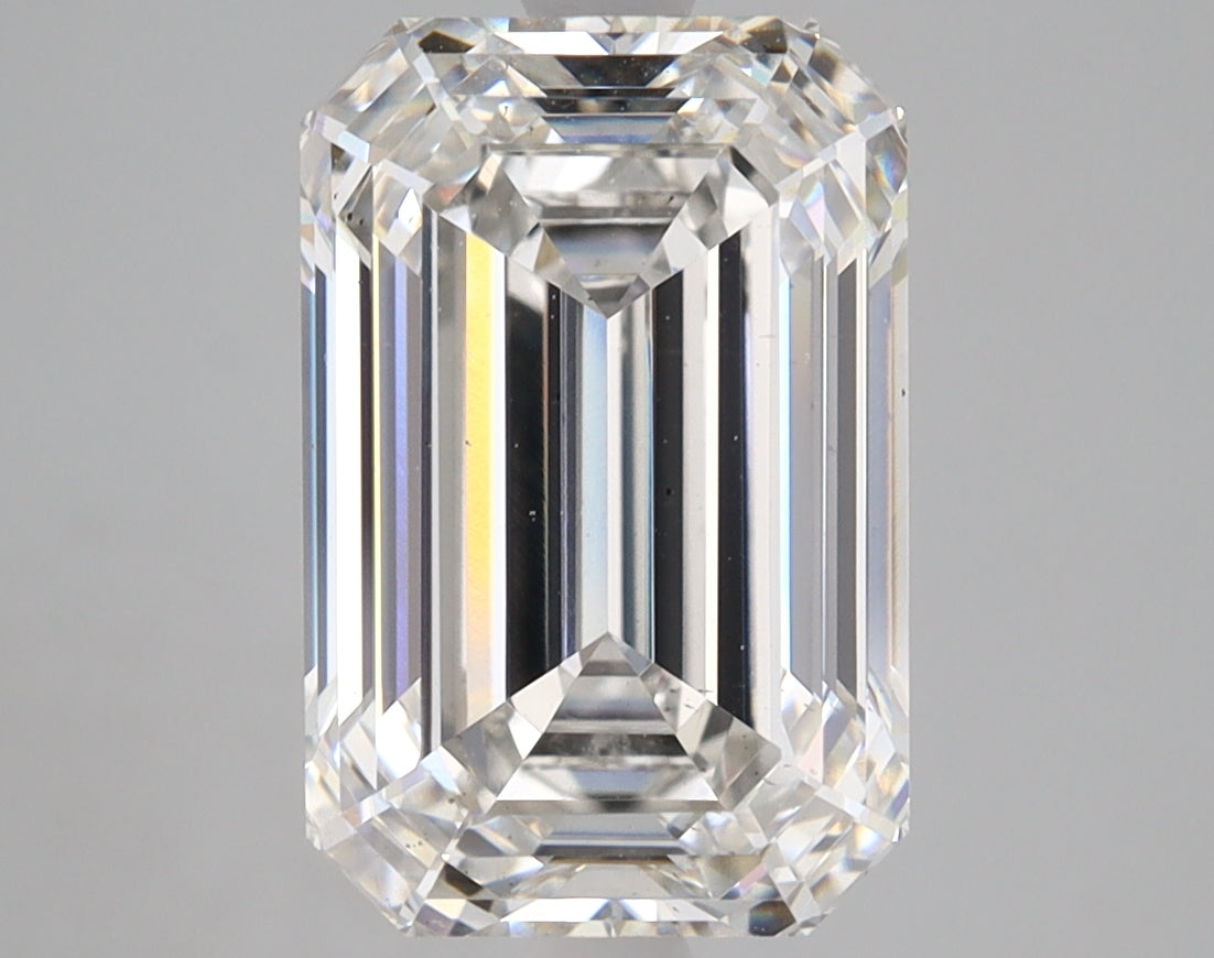 Emerald Cut Diamond 4.42 Carat H Color VS2 Clarity IGI 610350213