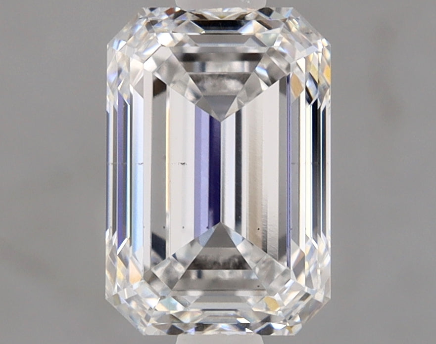 Emerald Cut Diamond 1.59 Carat E Color VS2 Clarity IGI 649425160