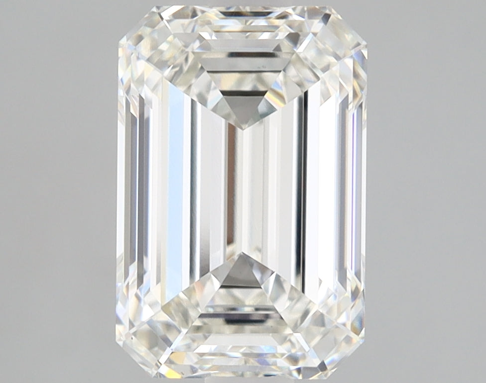 Emerald Cut Diamond 2.1 Carat H Color VVS2 Clarity IGI 602338609
