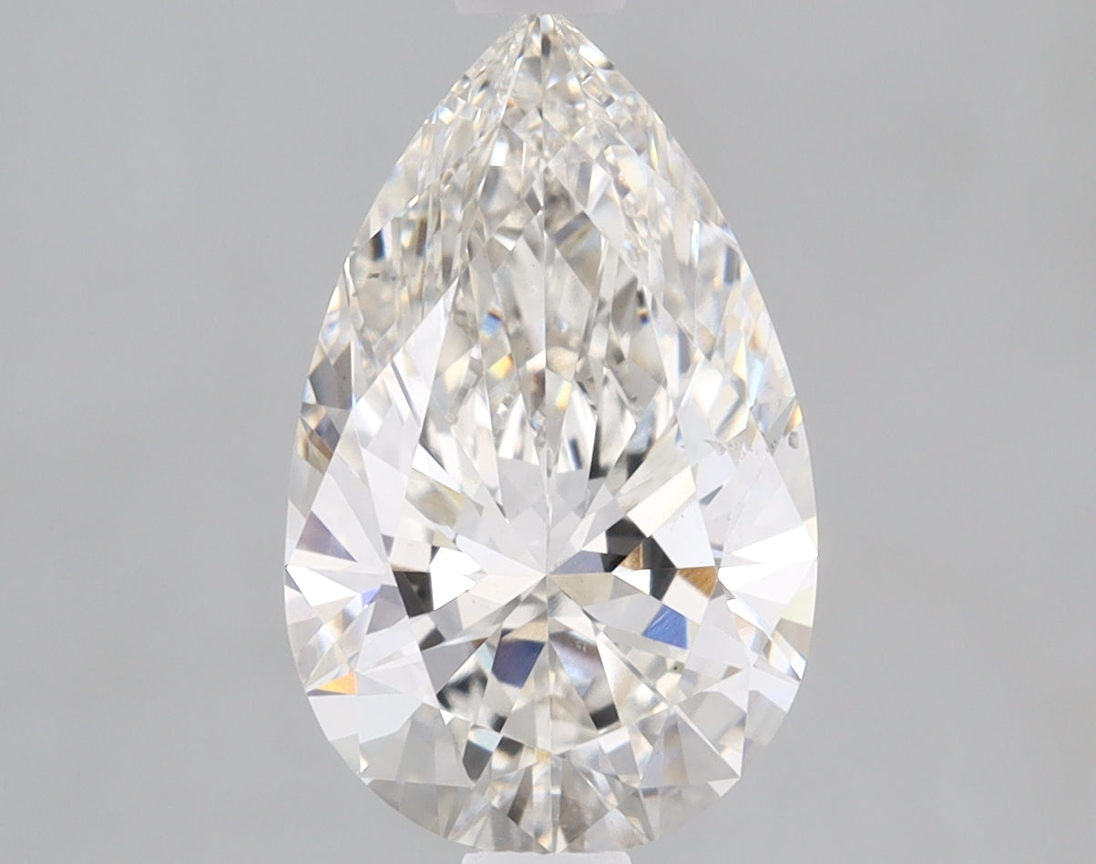 Pear Cut Diamond 1.59 Carat G Color VS2 Clarity IGI 572370519