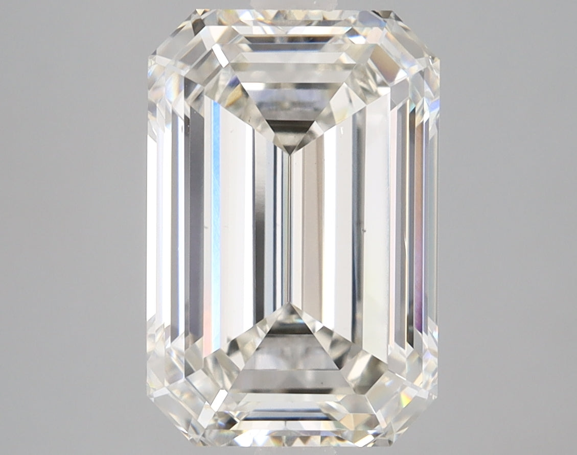 Emerald Cut Diamond 4.46 Carat H Color VS2 Clarity IGI 605356631