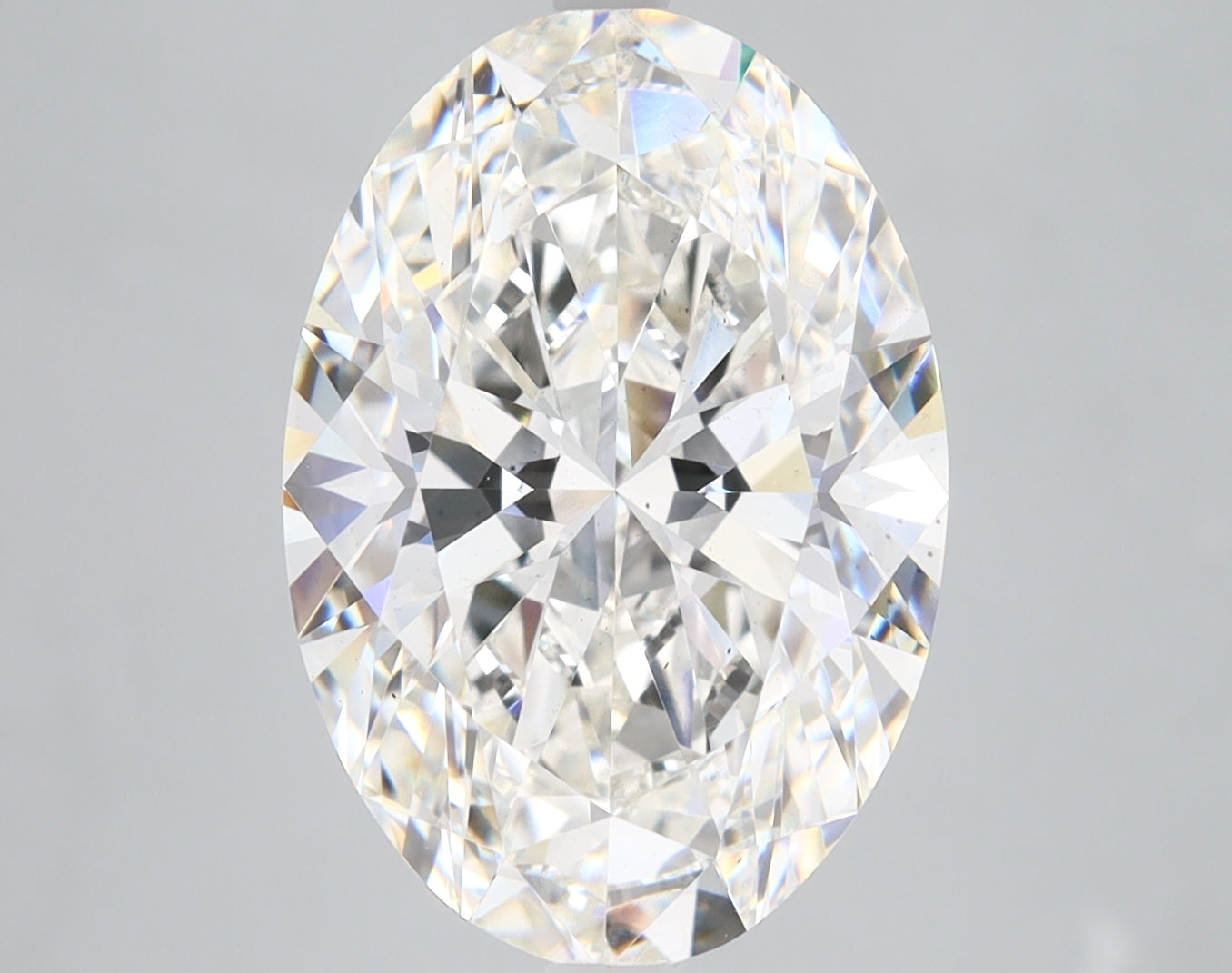 Oval Cut Diamond 5.56 Carat G Color VS2 Clarity IGI 572337351