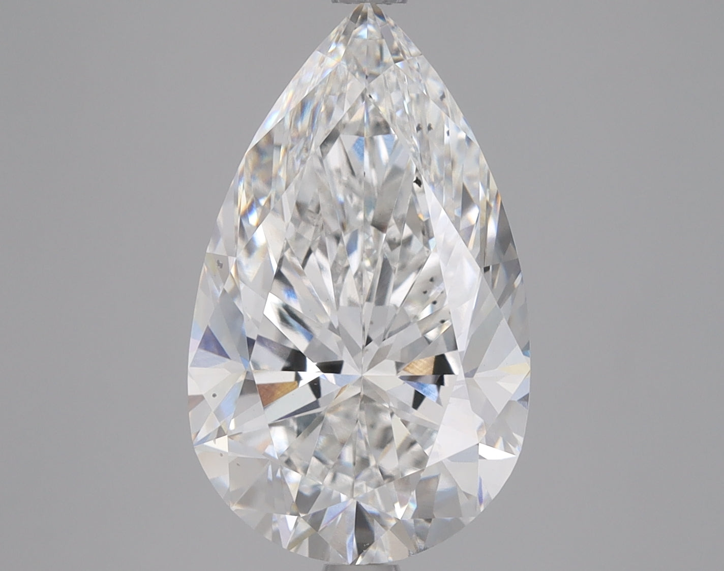 Pear Cut Diamond 5.2 Carat F Color VS2 Clarity IGI 605308681