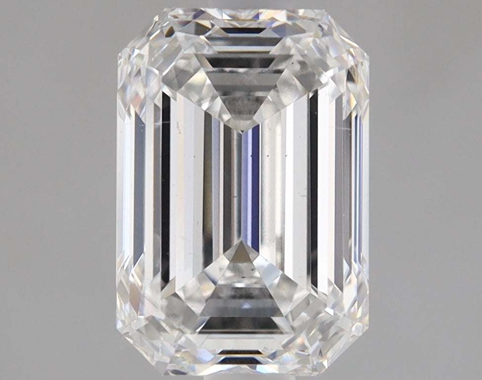 Emerald Cut Diamond 2.01 Carat F Color VS2 Clarity IGI 656478639