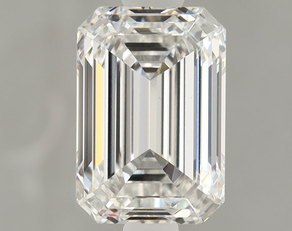 Emerald Cut Diamond 1.57 Carat E Color VS1 Clarity IGI 644447502