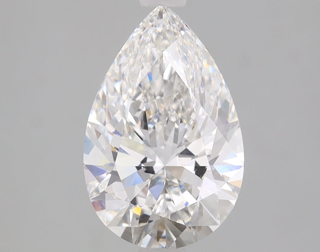 Pear Cut Diamond 2.01 Carat F Color VVS2 Clarity IGI 728528439