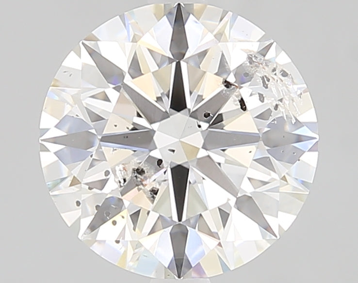 Round Cut Diamond 2.84 Carat H Color I1 Clarity IGI 561288999