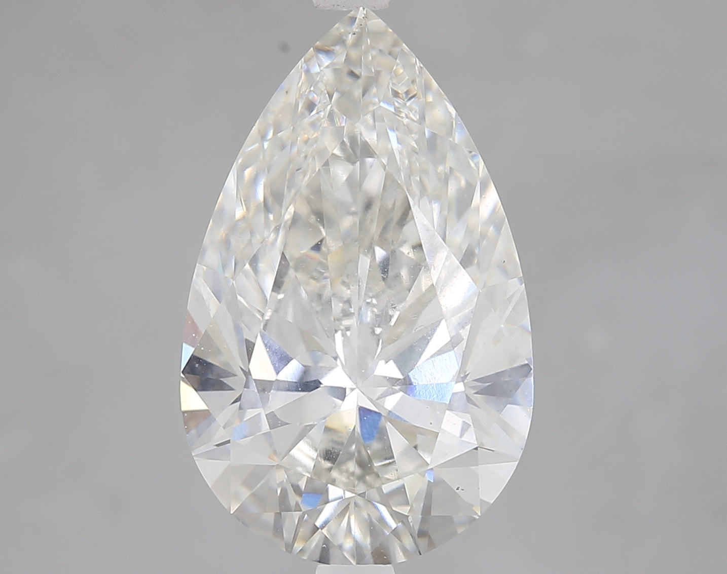 Pear Cut Diamond 4.57 Carat F Color VS1 Clarity IGI 631470677