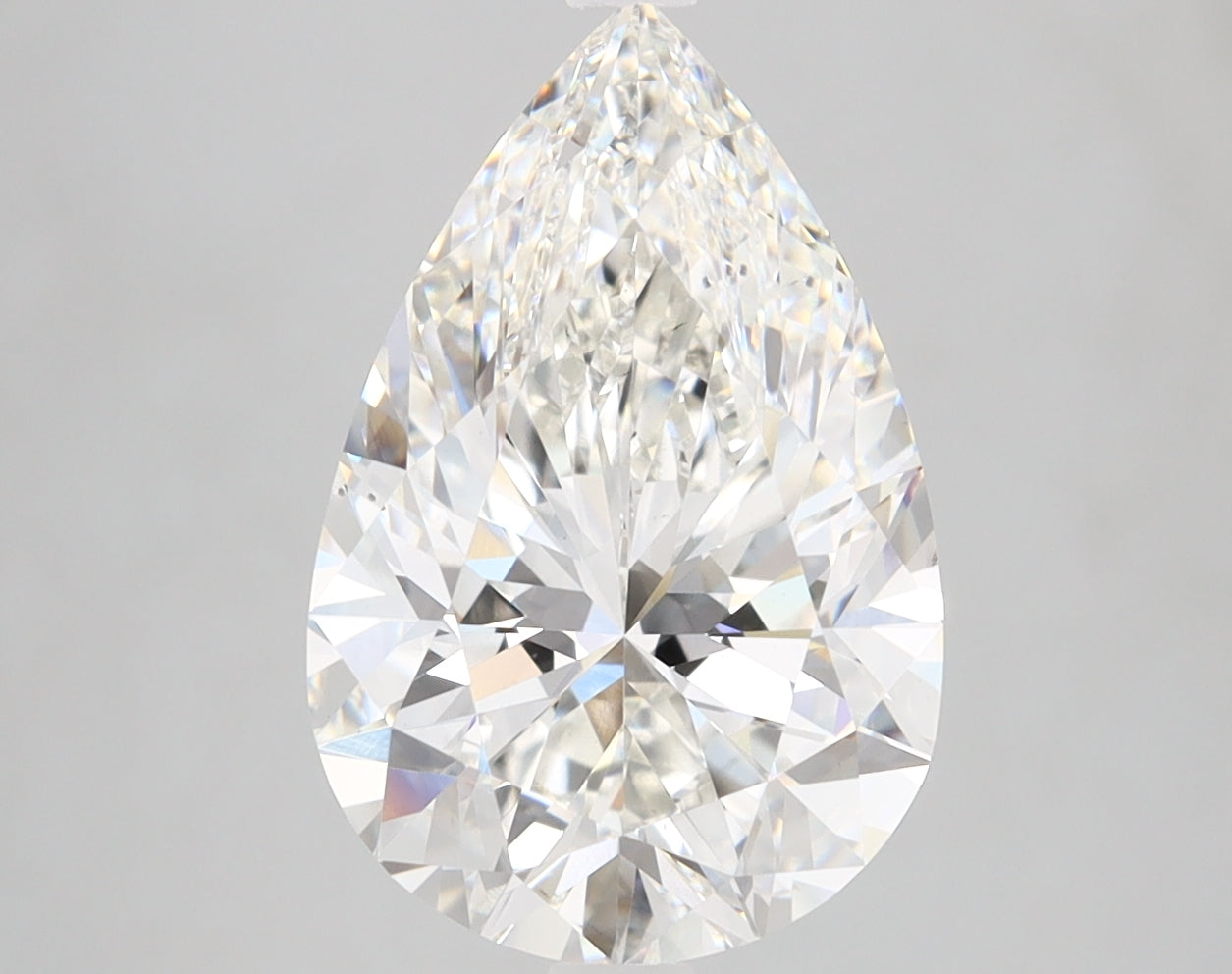Pear Cut Diamond 4.01 Carat G Color VS2 Clarity IGI 582366879
